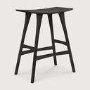 Tabouret de bar Osso noir