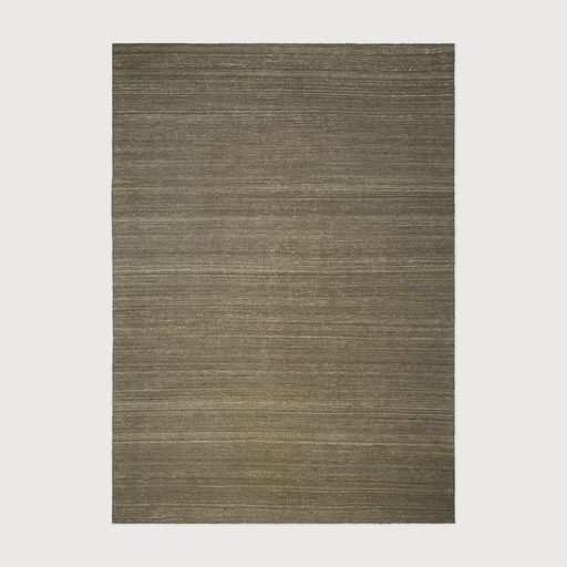 [21724S] Nomad kilim rug (Cumin, 170x240x1cm)