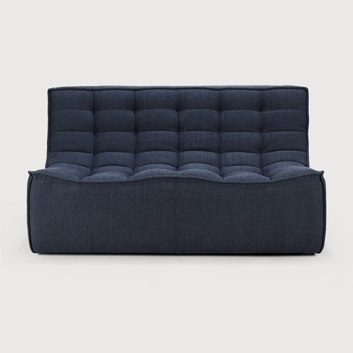 [20223] N701 sofa - 2 seater  (Graphite Eco fabric)