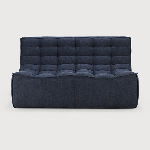 [20223] N701 sofa - 2 seater  (Graphite Eco fabric)
